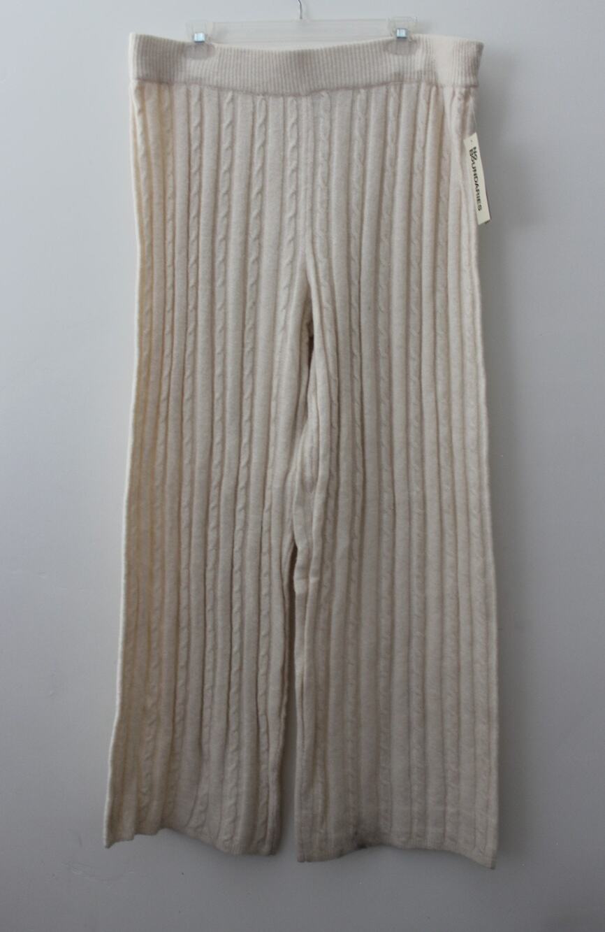 No Boundaries Womens Cable Pants Almond Size XXL NWT